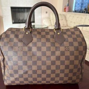 Louis Vuitton Speedy 30 Damier Ebene